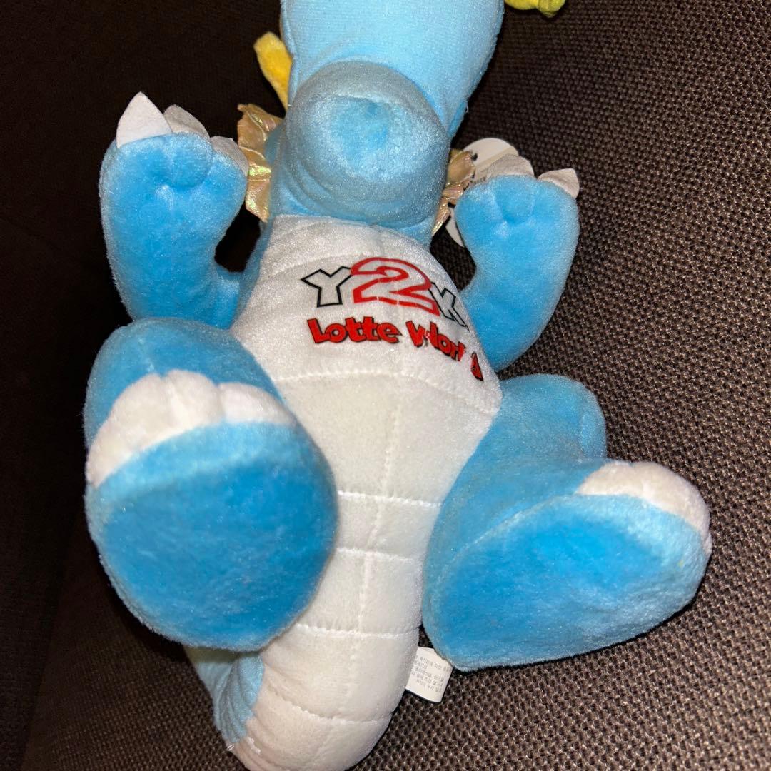 (467) 当時物 ロッテワールド Y2K ドラゴン 龍 竜 ぬいぐるみ