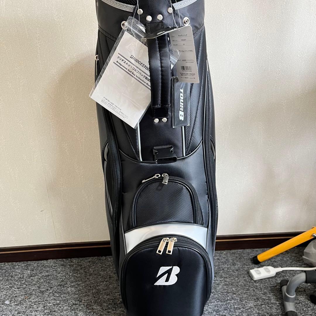 【未使用品】ブリヂストン キャディバッグCBG92Y TOUR Bタグ付