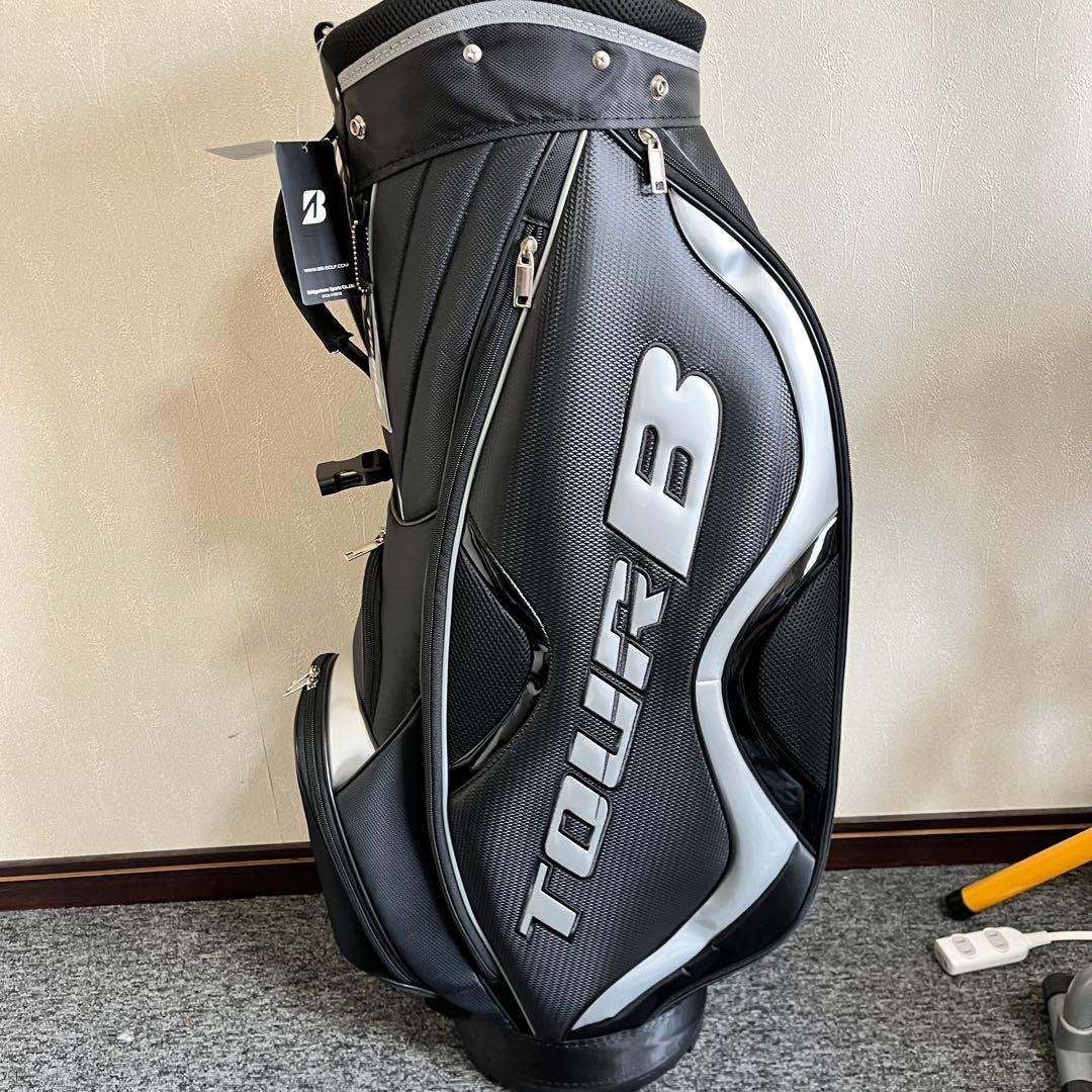 【未使用品】ブリヂストン キャディバッグCBG92Y TOUR Bタグ付