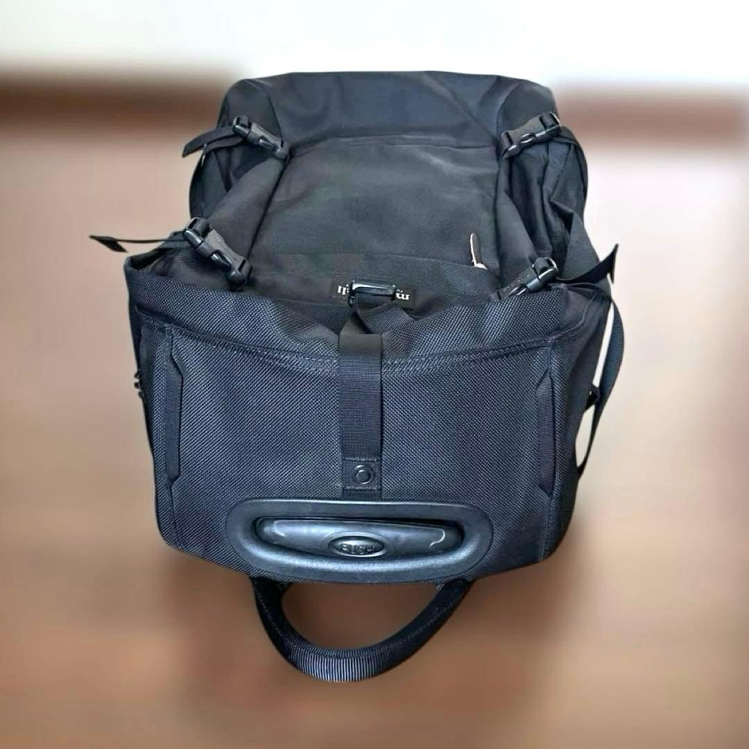 モンベル 3ウェイキャリーボストンバッグリュック ウエストポーチ 出張旅行 黒