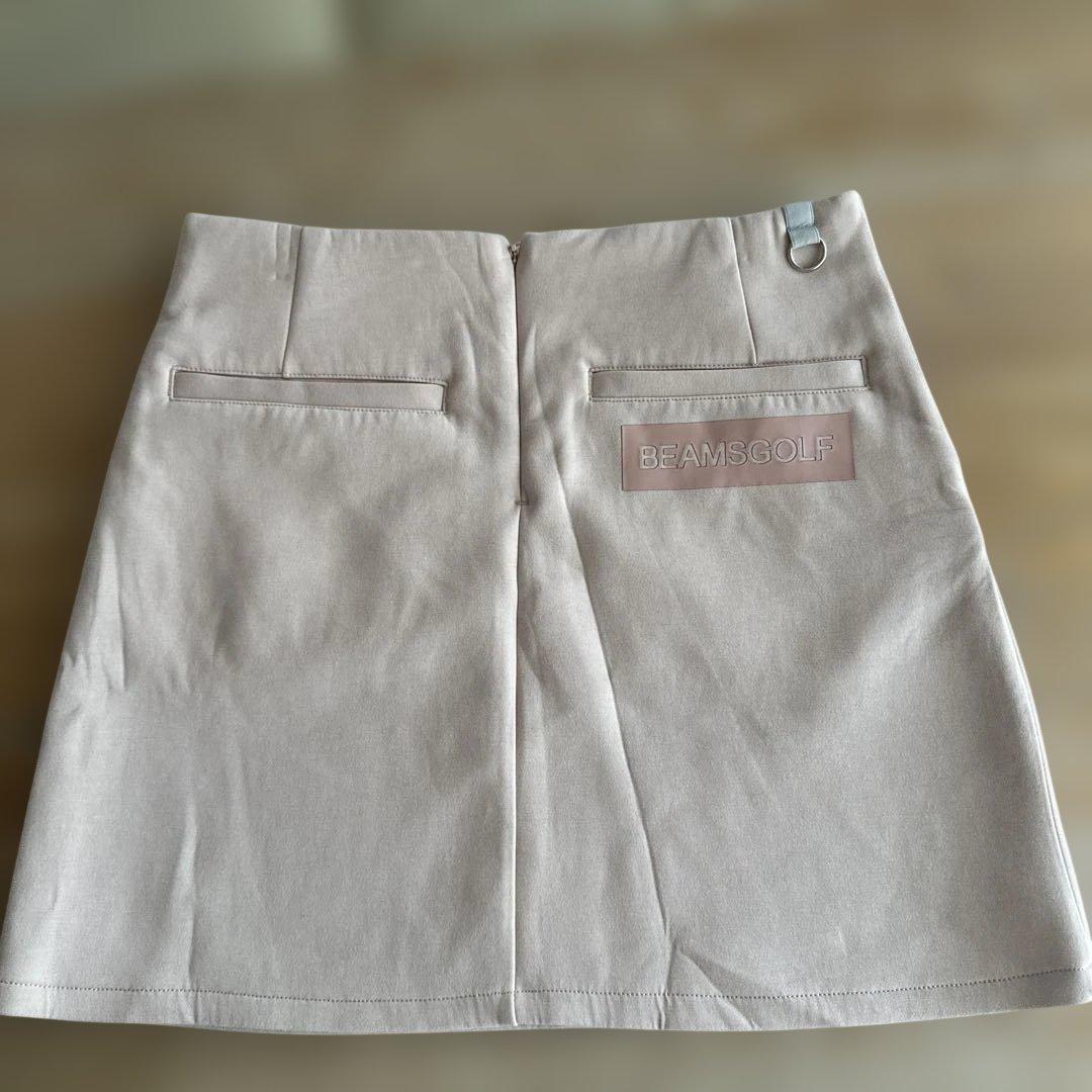 値下　BeamsGolf ピンク 防風ニット　スカートセット　L サイズ　美品