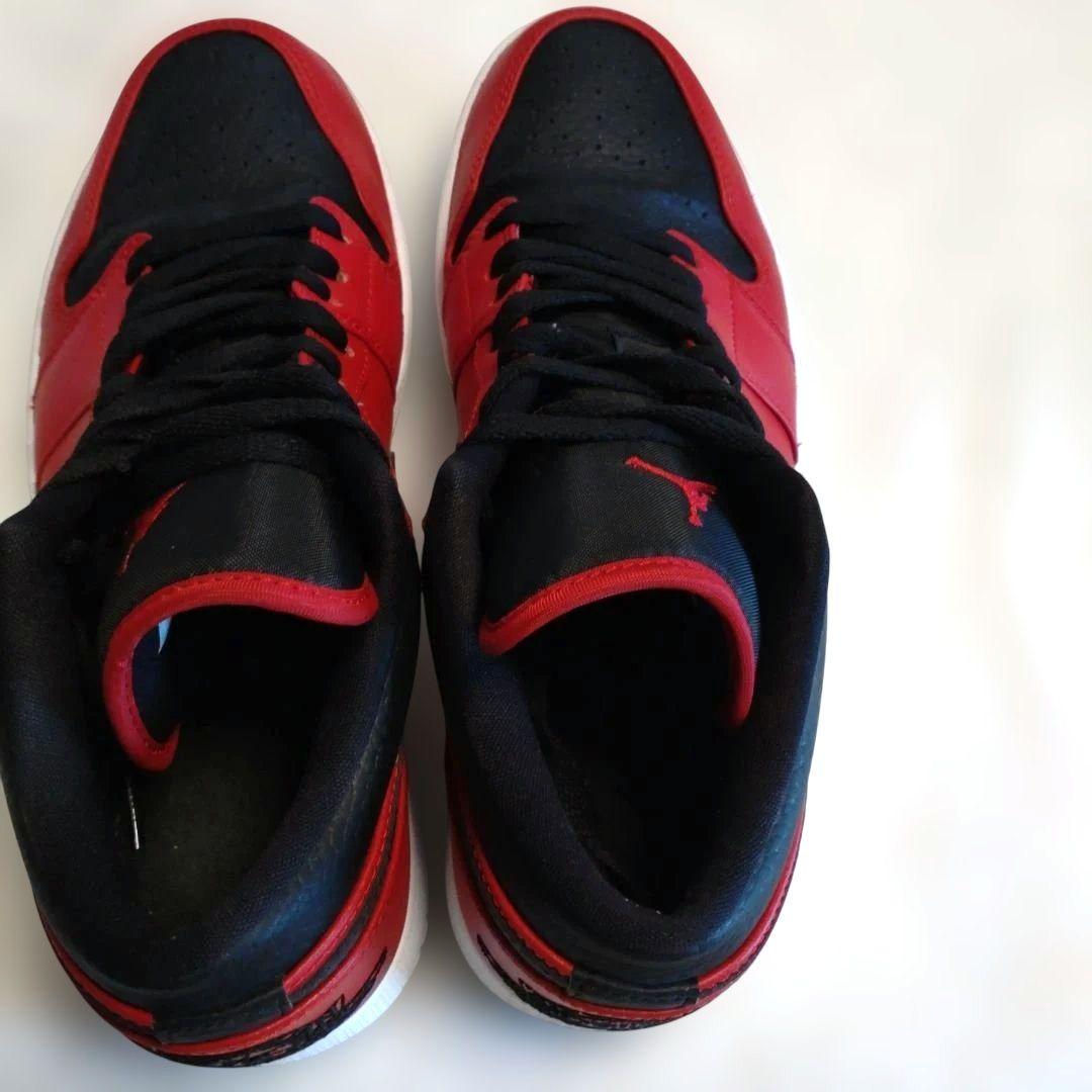 シューズ(男性用) AIR JORDAN 1LOW GYM RED 27cm