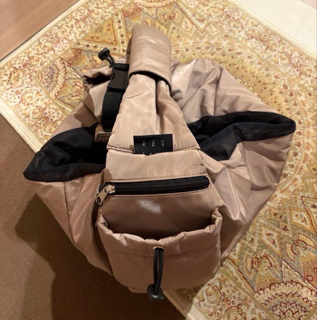 【美品ユニセックス】ペットスリングバック（PUFF P25001）