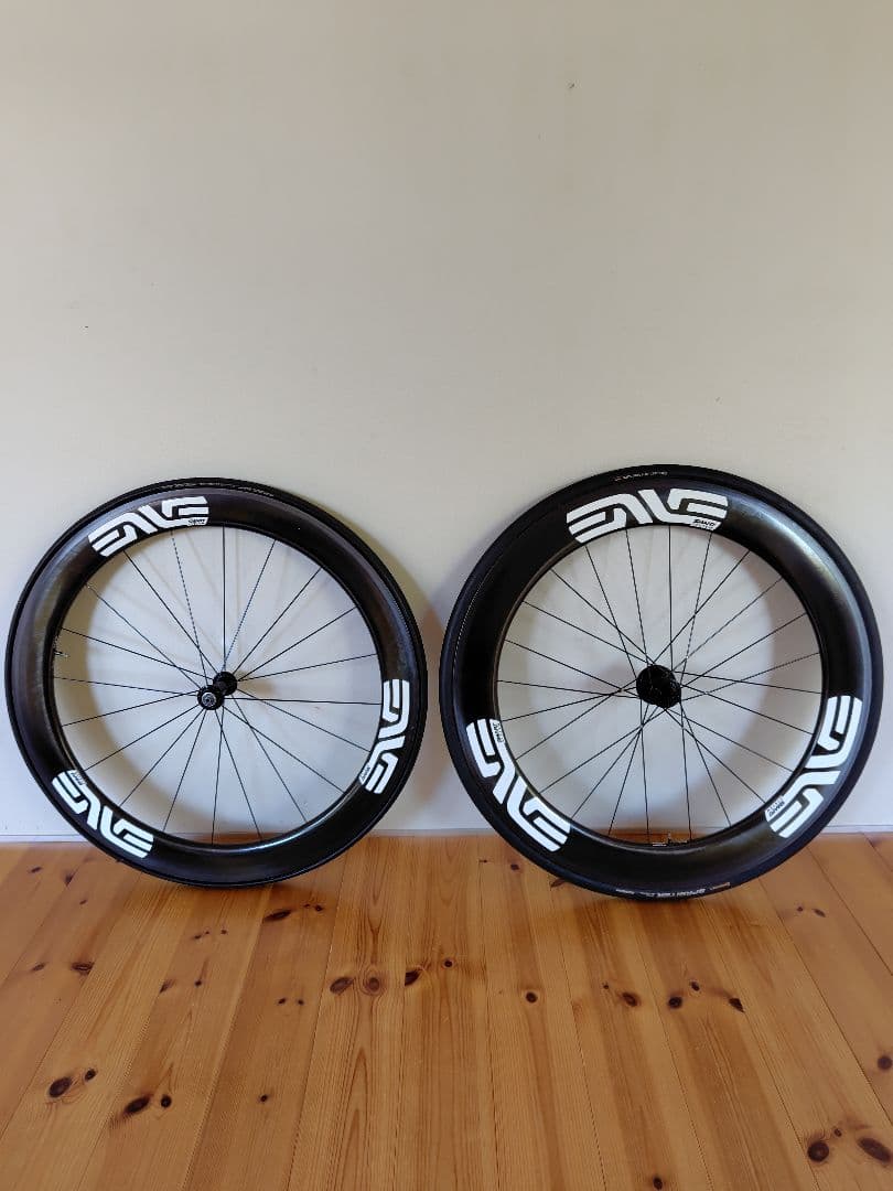 【にんじん】ロードバイクホイール　前60mm 後70mm