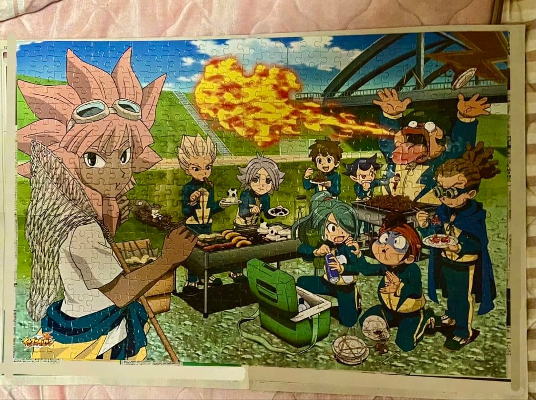 イナズマイレブン ジグソーパズル バーベキューやろうぜ！！ 500ピース