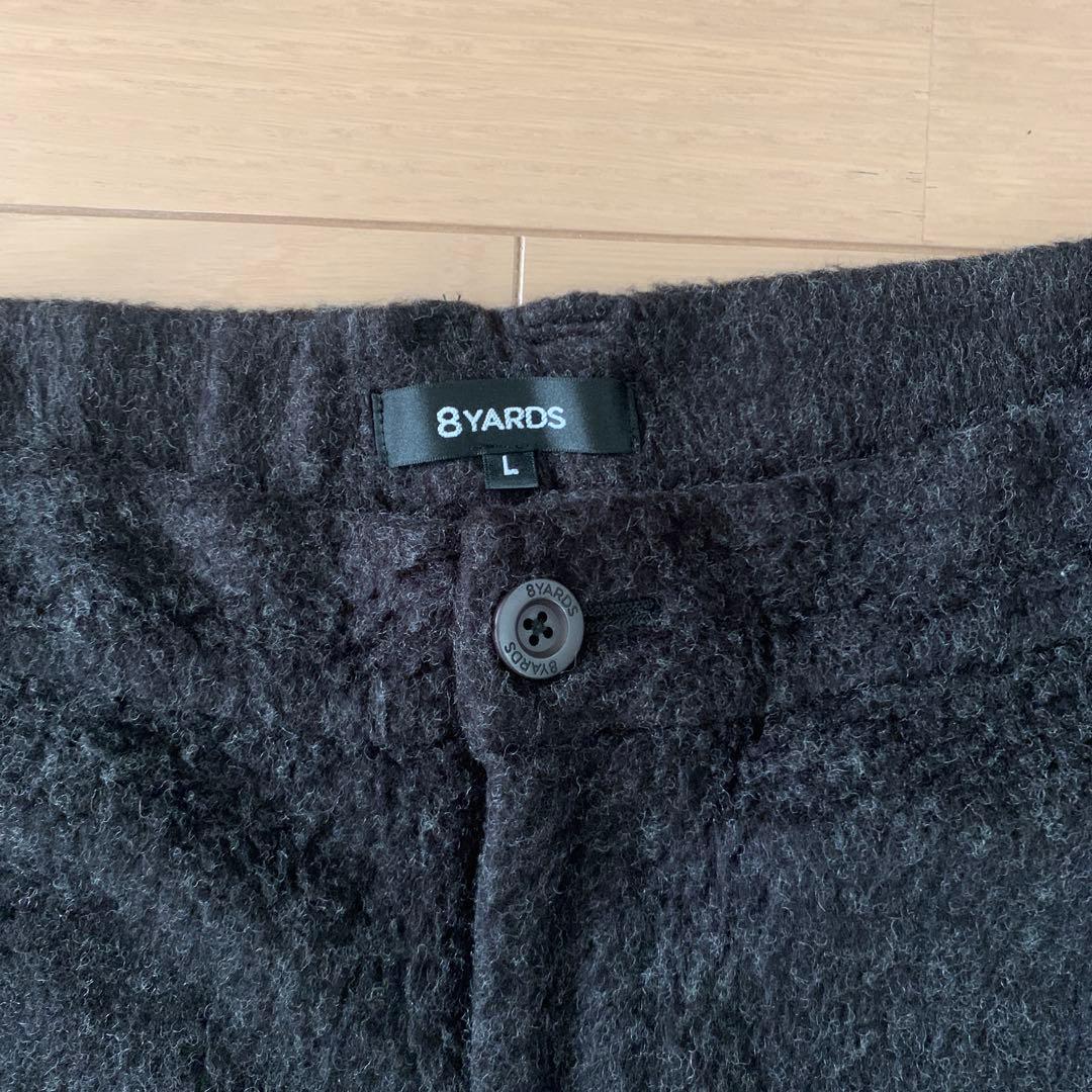 ８YARDS ハチヤーズ　ゴルフパンツ　ダークグレー　L