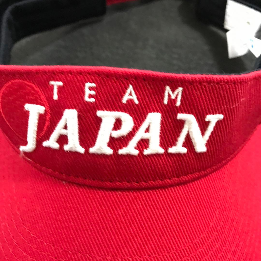 JAPAN チームジャパン　サンバイザー　キャップ