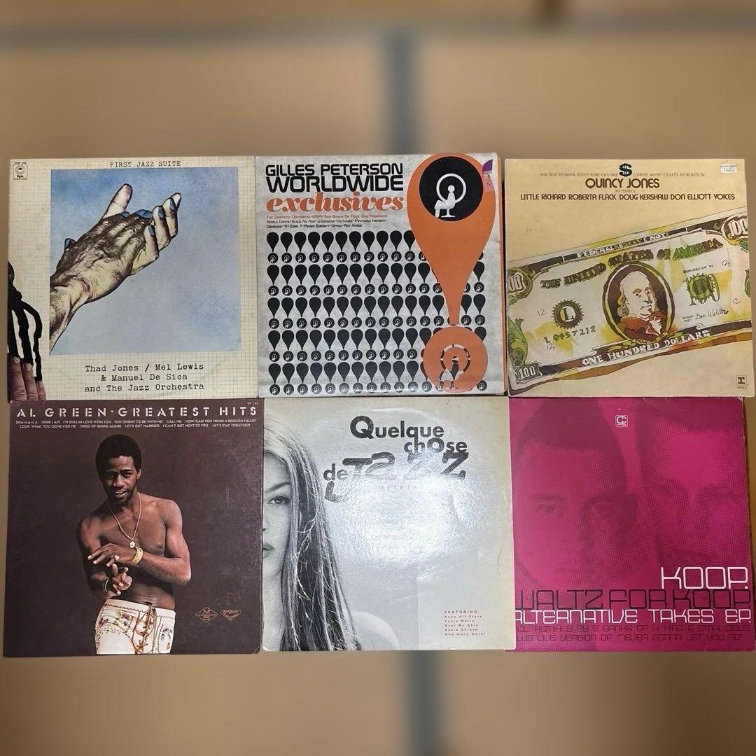 レコード78枚！レアグルーブ　ジャズ　ブラジル　ラウンジなど　レア物も！