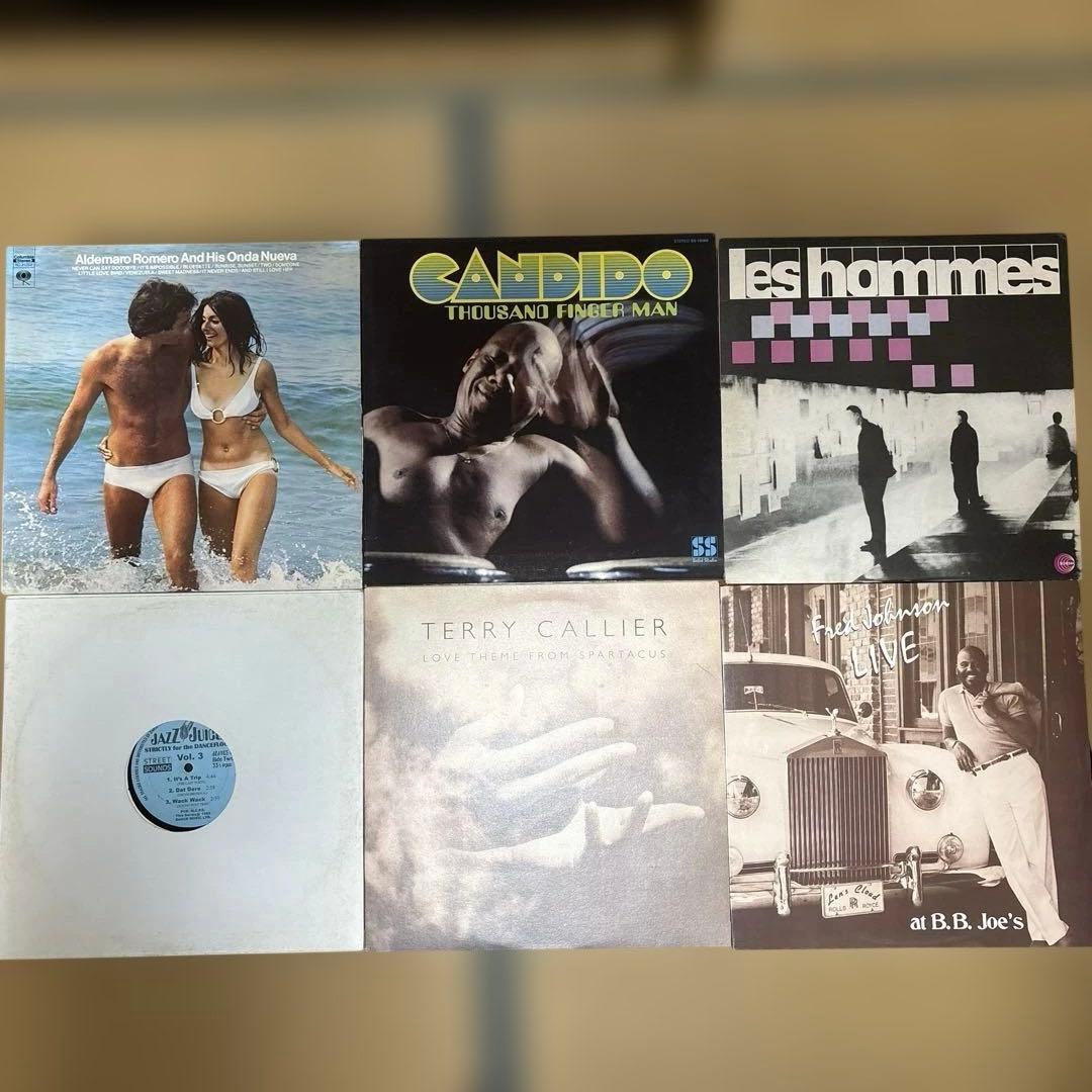レコード78枚！レアグルーブ　ジャズ　ブラジル　ラウンジなど　レア物も！