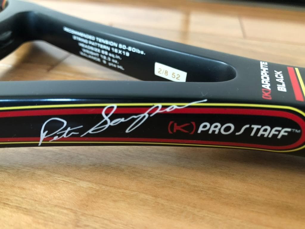 中古 Wilson (K)Prostaff 88 サンプラスシグネチャーモデル
