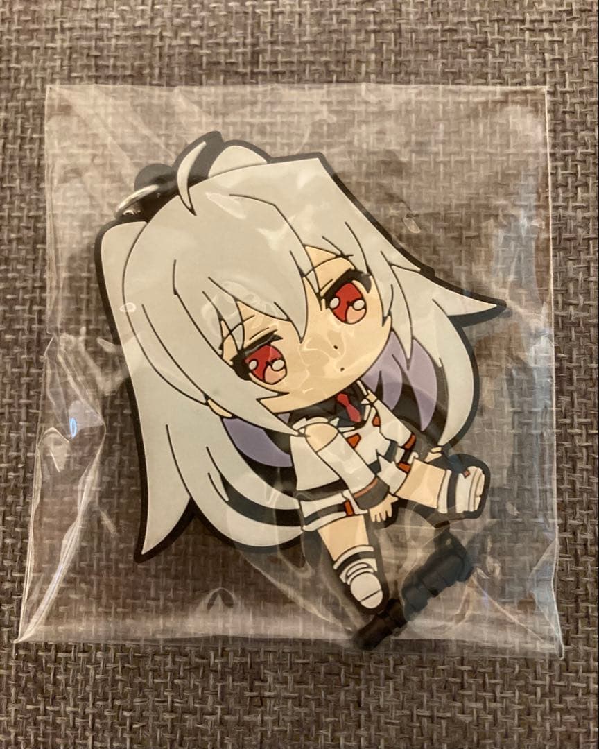 希少　プラスティックメモリーズ ぺたん娘 ラバーストラップ 8種類コンプリート