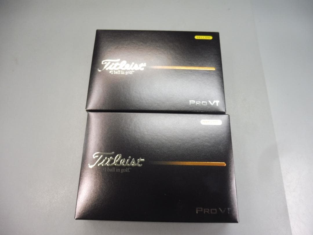 タイトリスト　PRO　V1　2026 イエロー　2ダース　未使用品