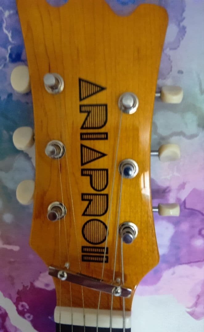 【未流通品！】ARIAProIIサンバーストエレキギター　レフティ