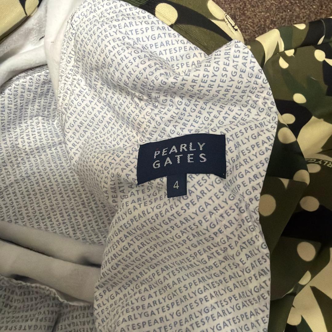 PEARLY GATES 迷彩柄上下セット サイズ4