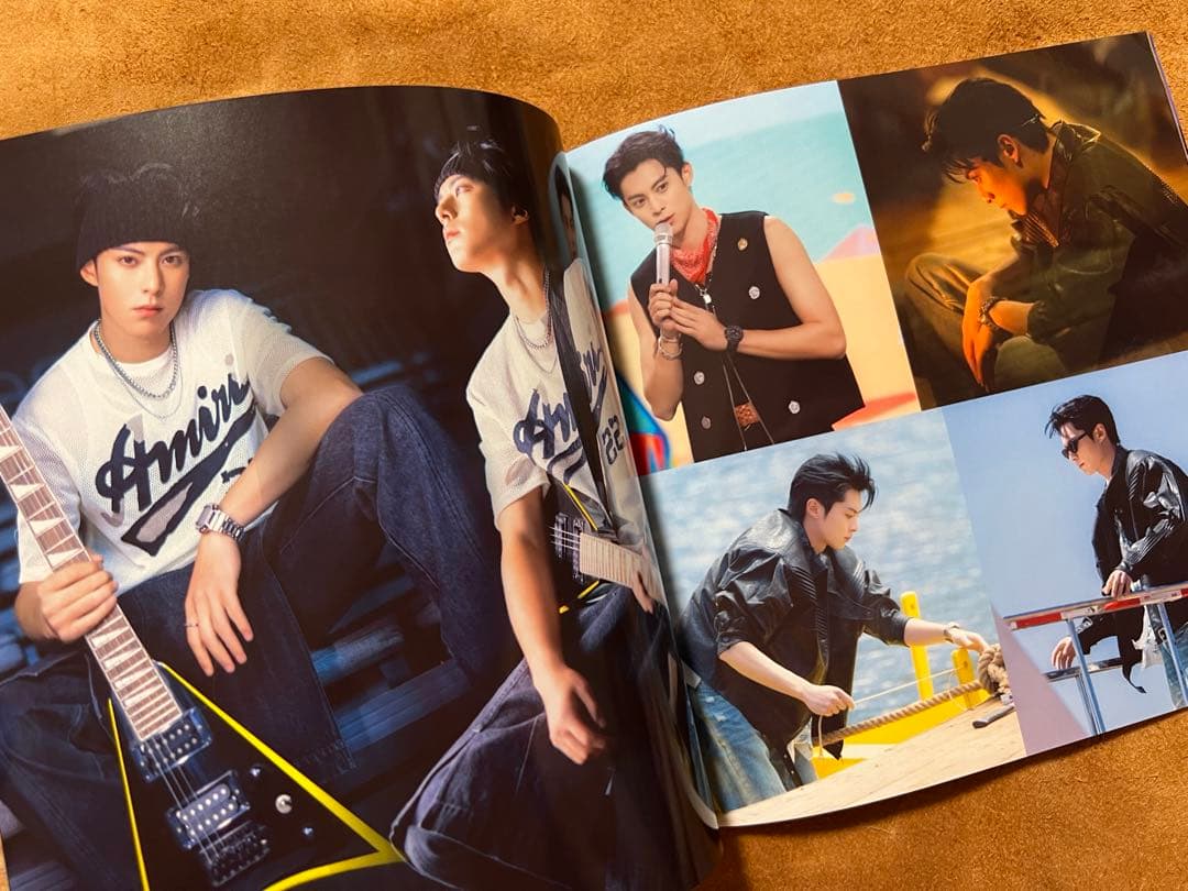 蒼蘭訣 王鶴棣　110枚写真入り個人写真集ワンホーディー写真集34p2023-1