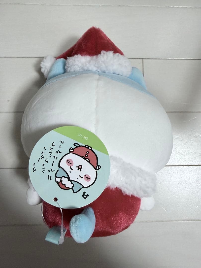 ハチワレ サンタさんだ ぬいぐるみ s