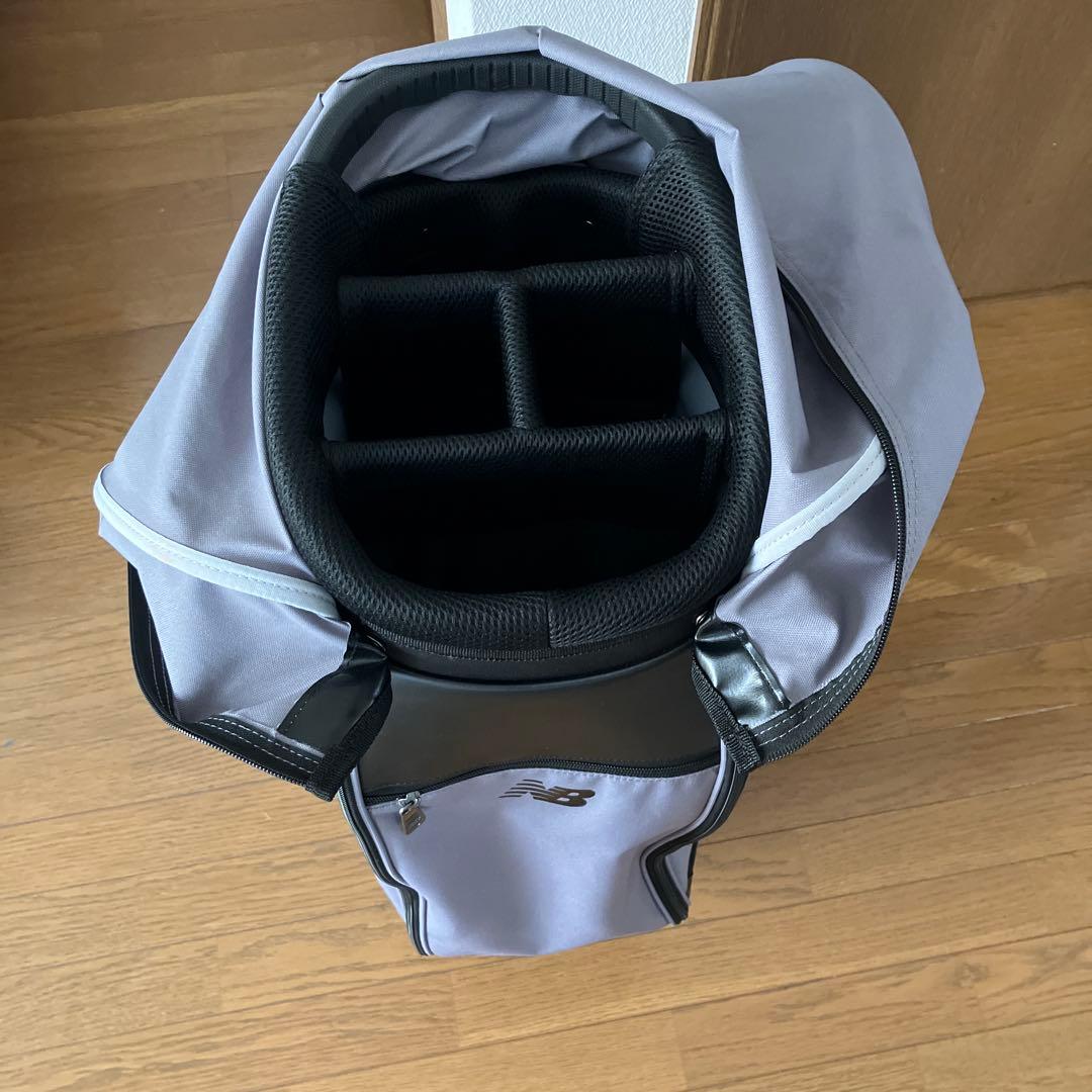 new balance ゴルフバッグ グレー