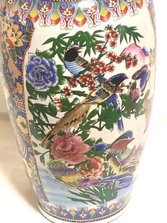 ■華やか■中国工芸品・花器・置物・壺・美術品