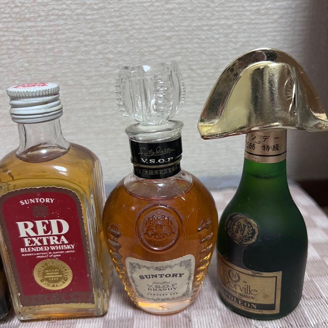 古酒 ミニボトル 未開封品 ウイスキー ブランデー サントリー VSOP
