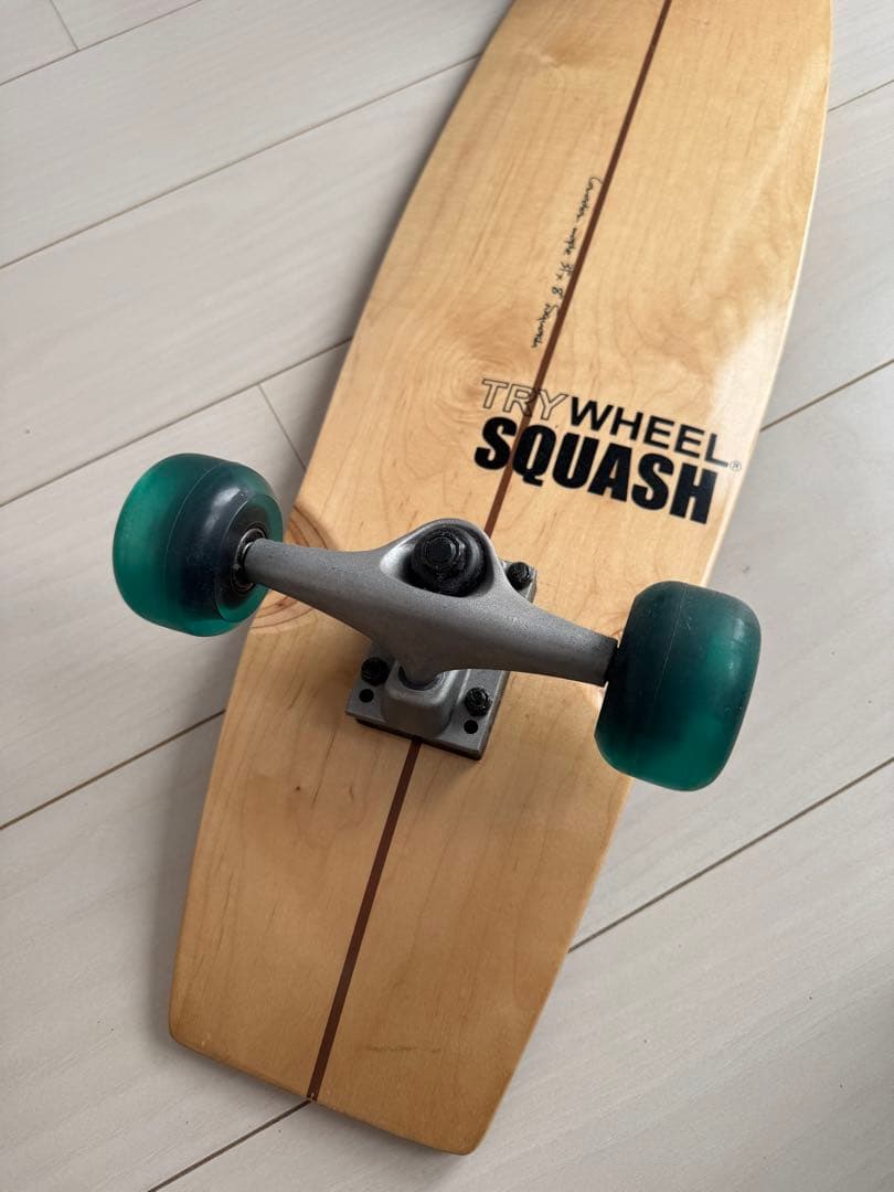 TRY WHEEL SQUASH スケートボード　31インチ