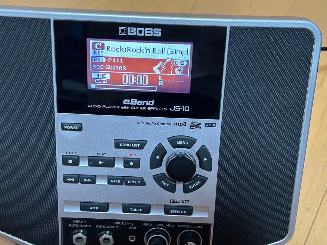 Boss eband JS-10 audio player ギターエフェクター