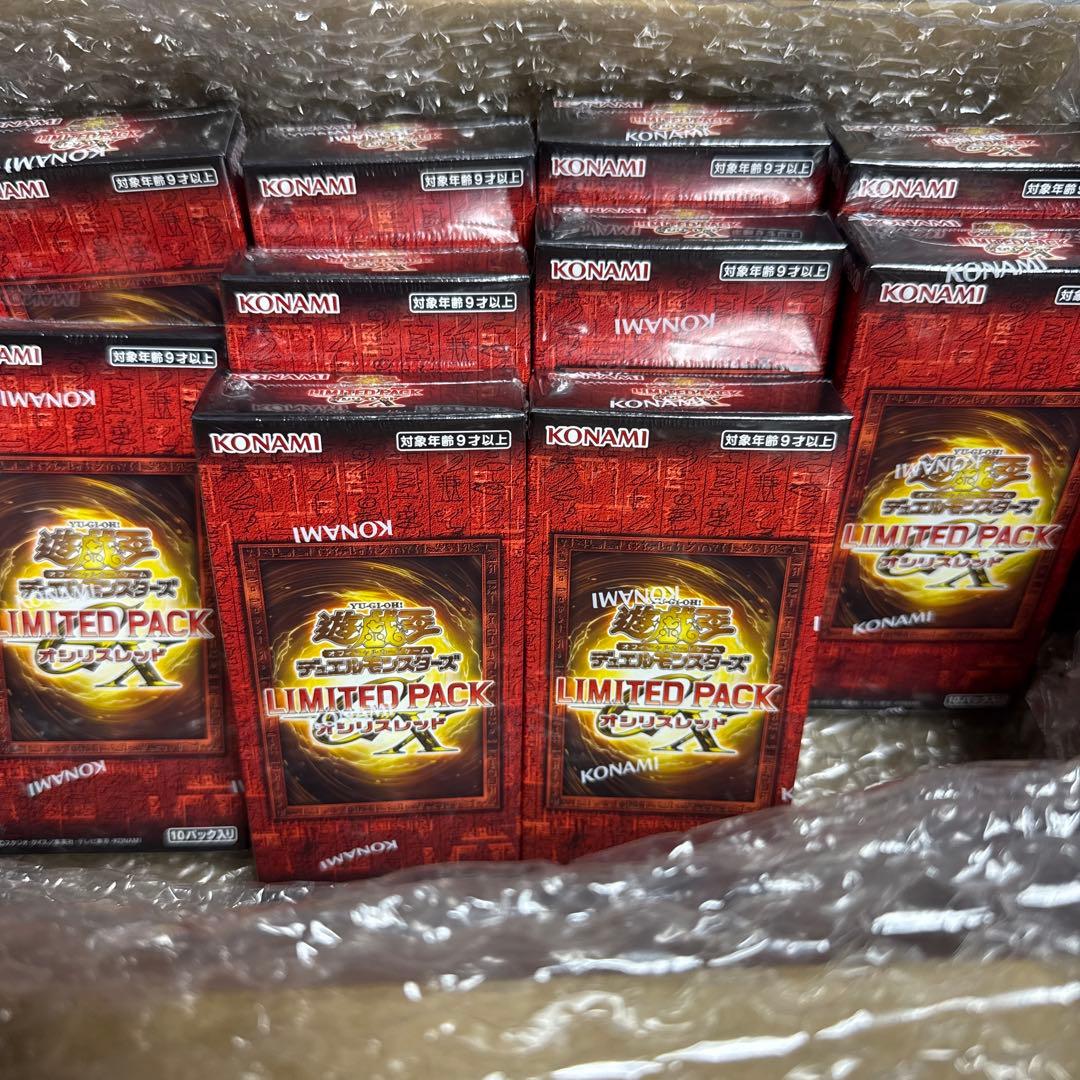 KONAMI 遊戯王 LIMITED PACK オシリスレッド　10box