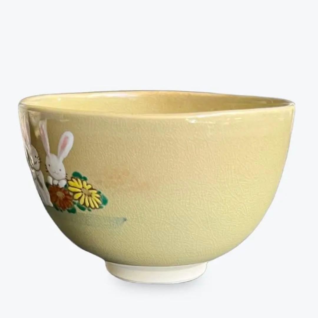 茶碗　うさぎの五節句　抹茶碗　茶道具