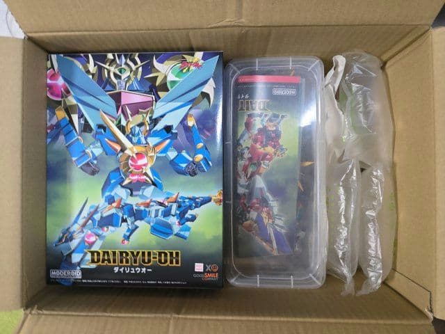 MODEROID ダイリュウオー未開封品 + ダイテイオー完成品セット