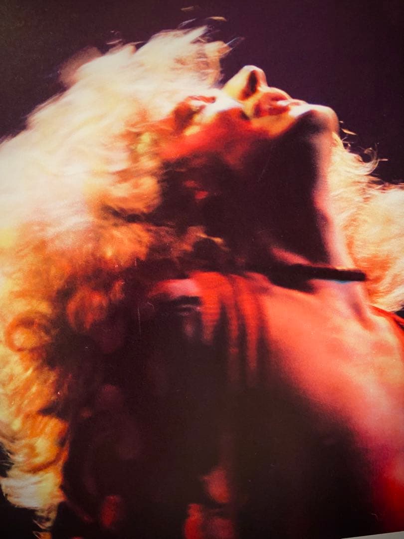 レッド・ツェッペリン貴重写真集LIVE DREAMS 著者サイン入り