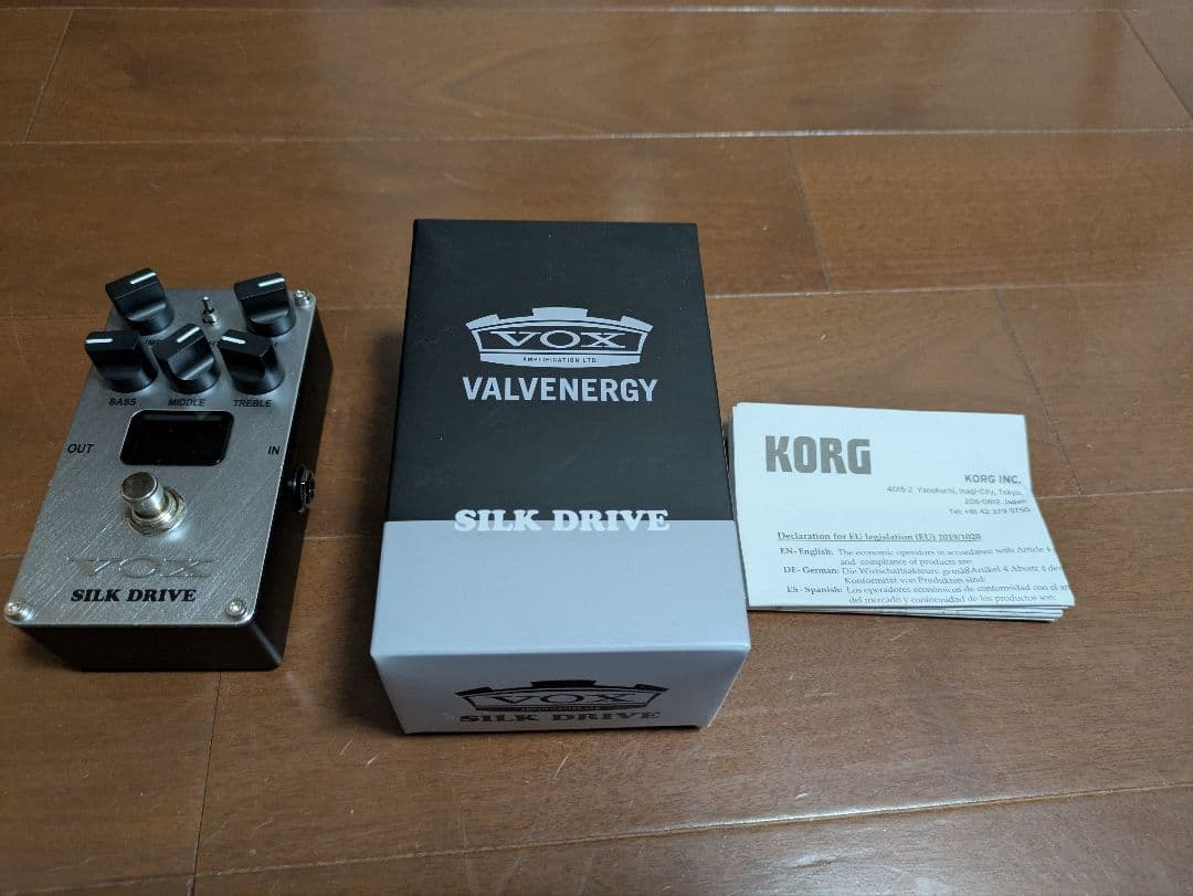 【箱付完動品】VOX / VALVENERGY SILK DRIVE