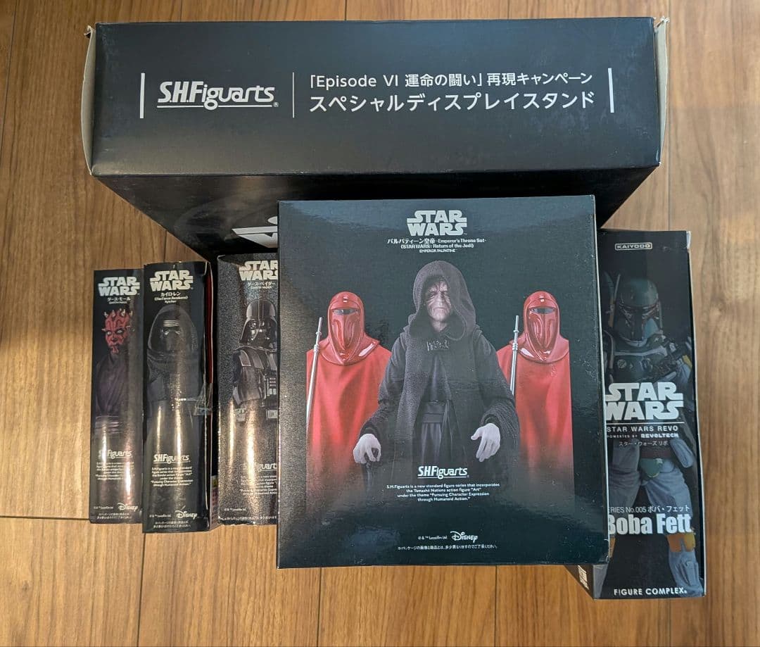 S.H.Figuarts 　スターウォーズ　シスの暗黒卿　パルパティーン　他