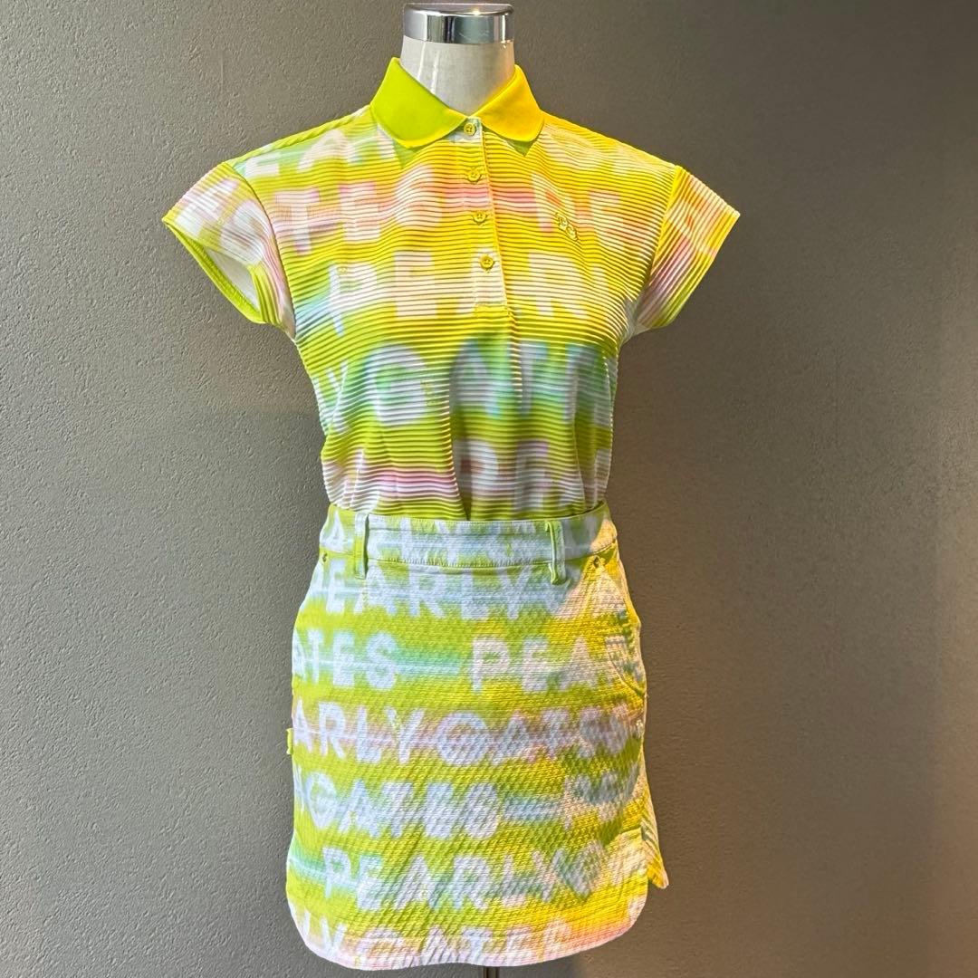 【美品】パーリーゲイツ レディースポロシャツ　原英莉花プロ着用モデル