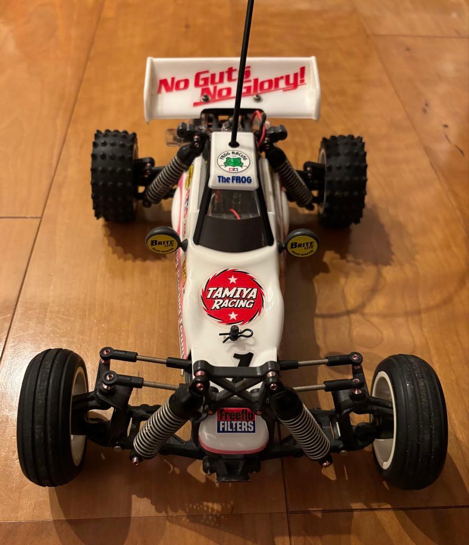 タミヤ　ラジコン　タムテックギア　マイティフロッグ　動作確認済　ジャンク扱い