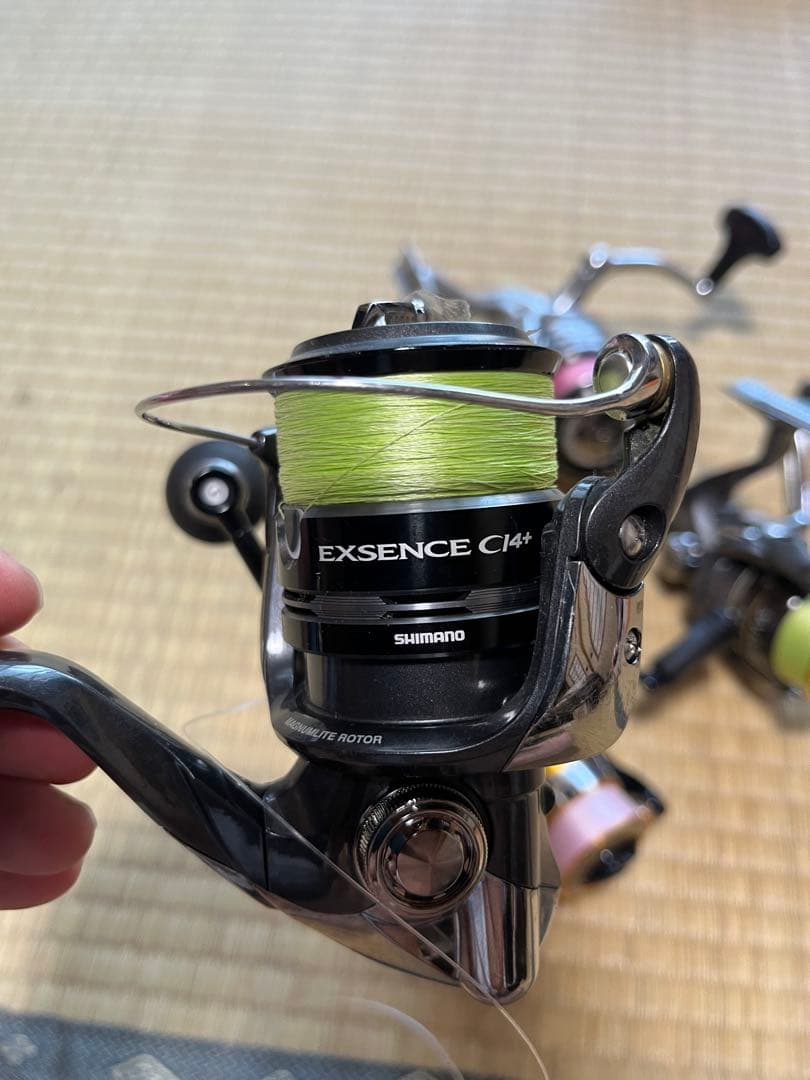 スピニングリール 4個セット EXSENCE CI4+ C3000HGM など