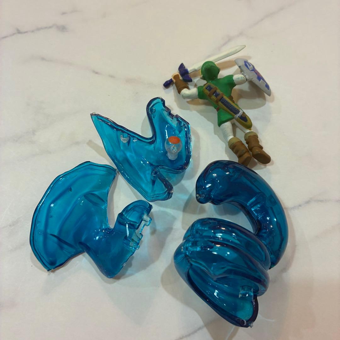 ゼルダの伝説 時のオカリナ モーファ リンク フィギュア レトロ