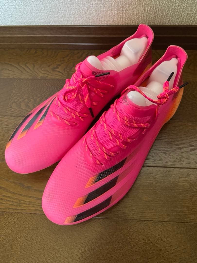 adidas Xゴースト1 FG / オレンジ×ピンク