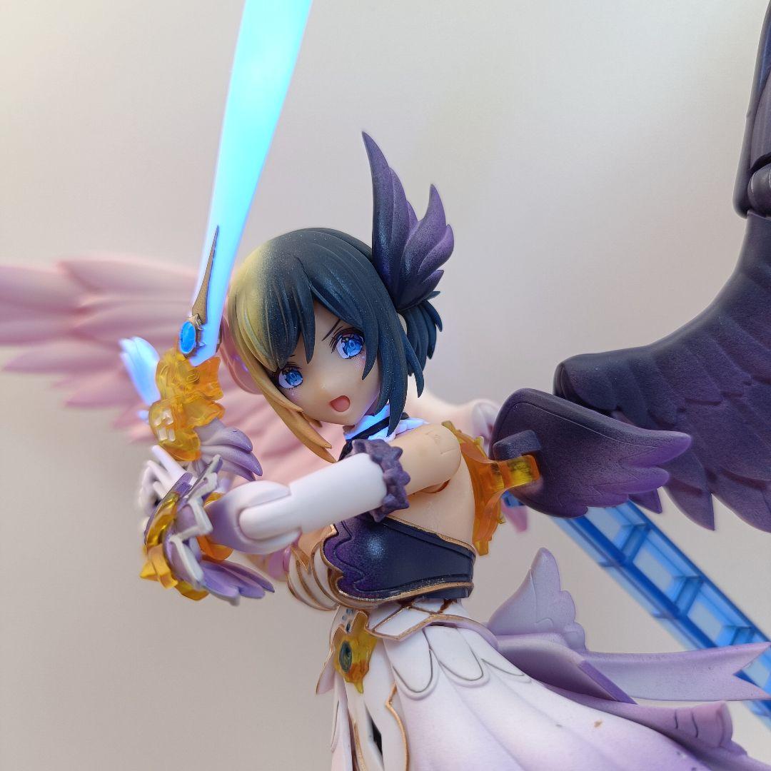 アルカナディア　ルミティア　全塗装完成品　美少女プラモデル　心変り　天使と悪魔
