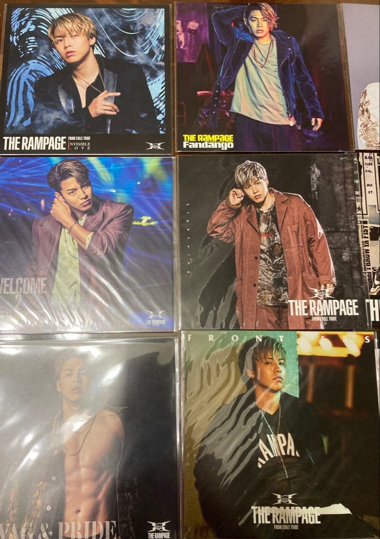 THE RAMPAGE＊RIKU＊アザージャケット＊20枚セット
