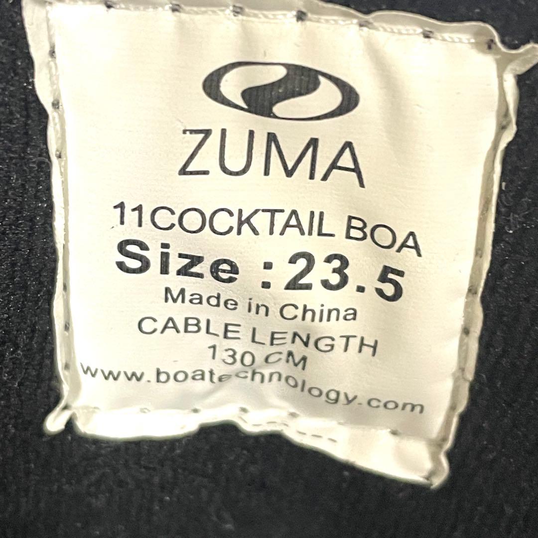 【早い者勝ち】 ZUMA スノーボードブーツ BOA 23.5cm