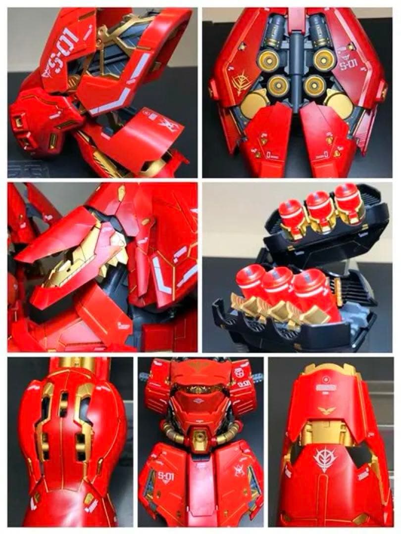 MG ニューガンダム・サザビー　セット　無塗装