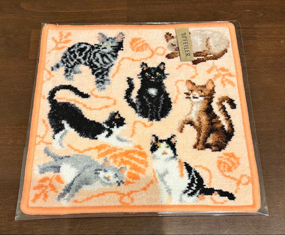 新品未使用 FEILER フェイラー タオルハンカチ 4枚