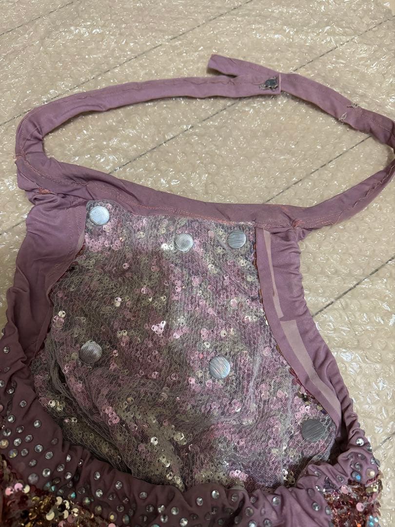 スパンコール キラキラベリーダンス 衣装（試着のみ）