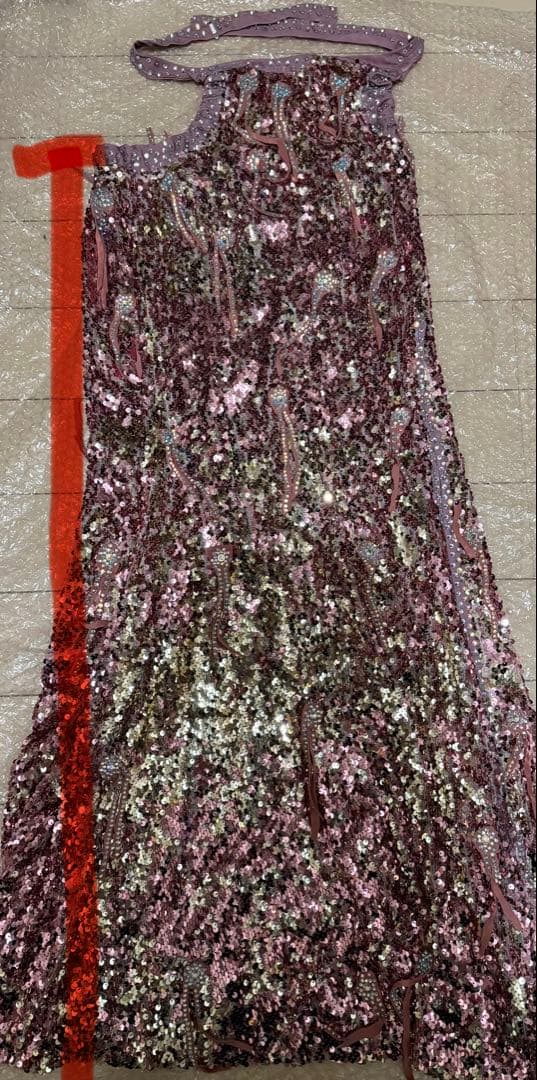 スパンコール キラキラベリーダンス 衣装（試着のみ）