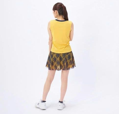 大人可愛い　S新品FILA　フィラ テニス・バドミントンウェア スコート レース