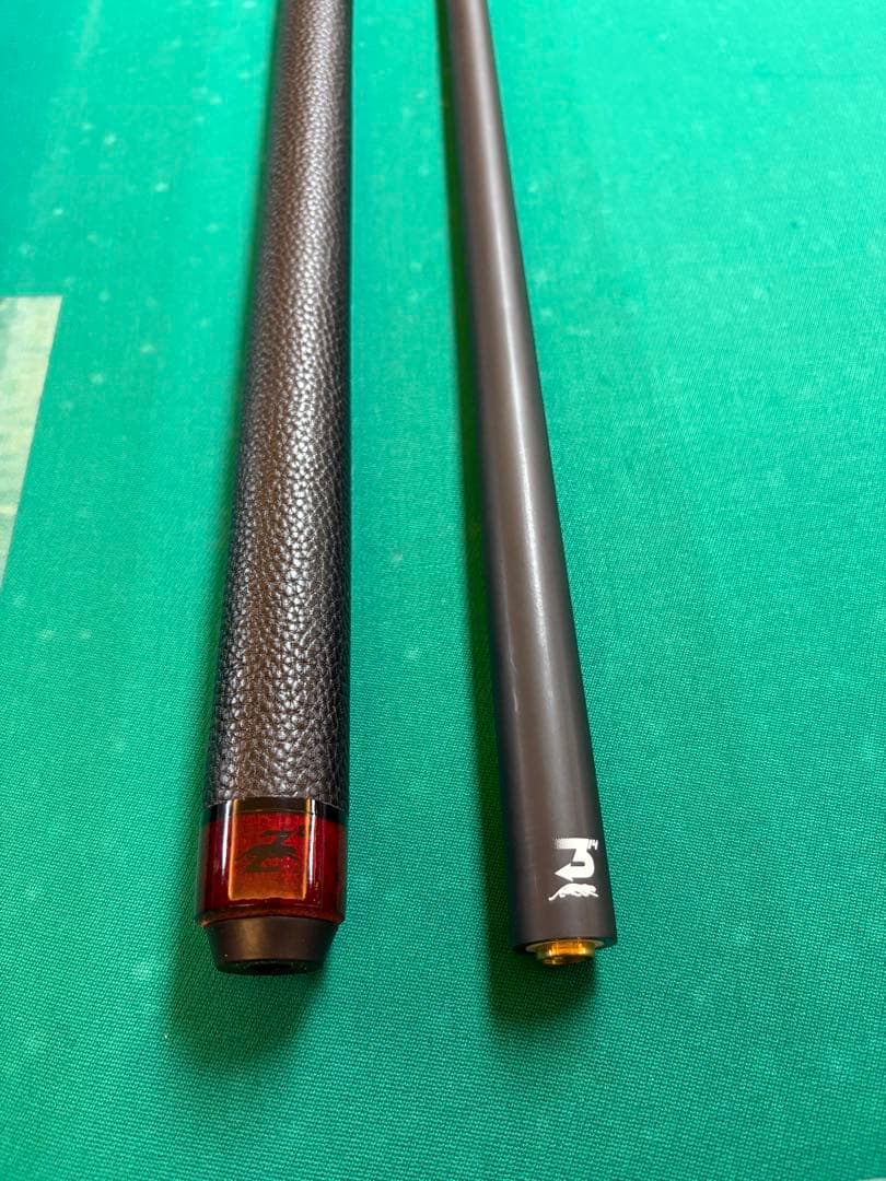 ビリヤードキューエクステンション付き　ユニロックジョイント「プレデターではない」