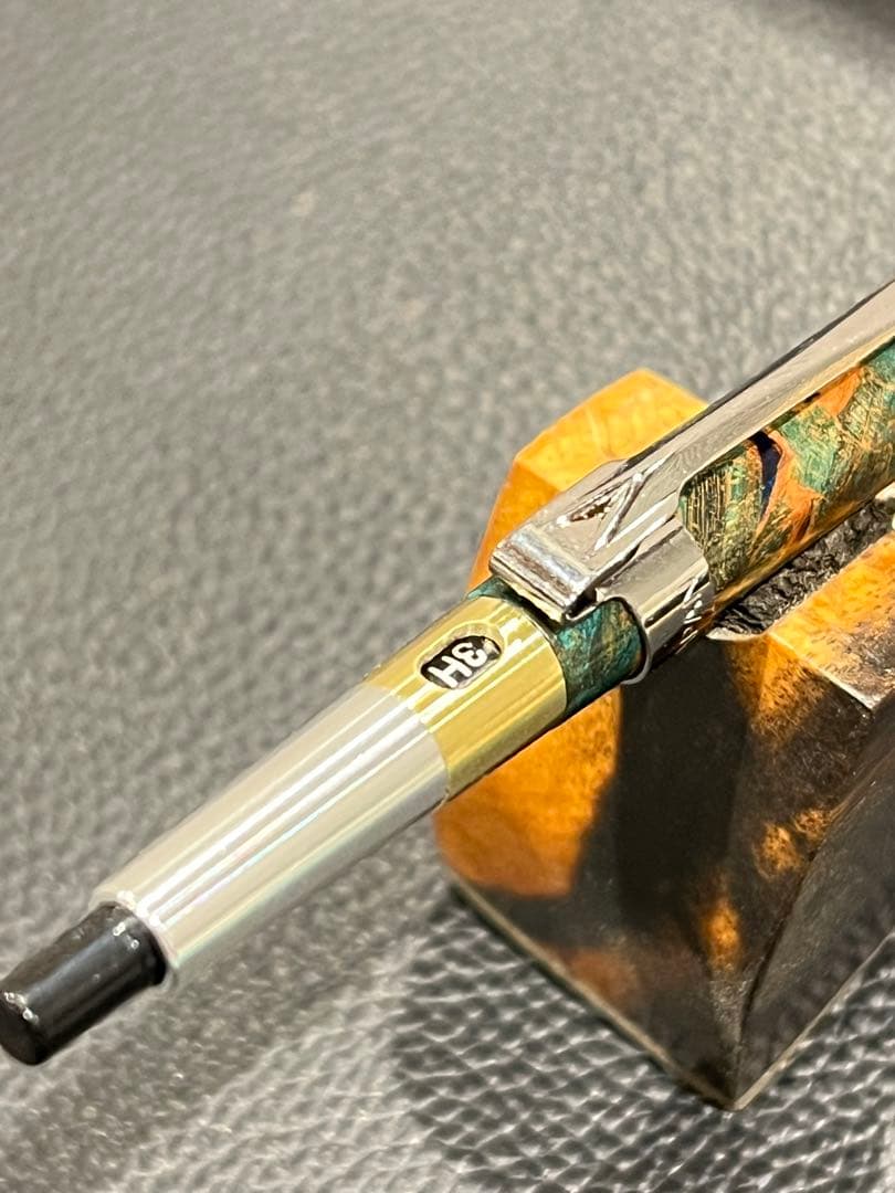 shaikurupg5+スタビメイプル瘤+重量増し加工+真鍮硬度表示窓有り
