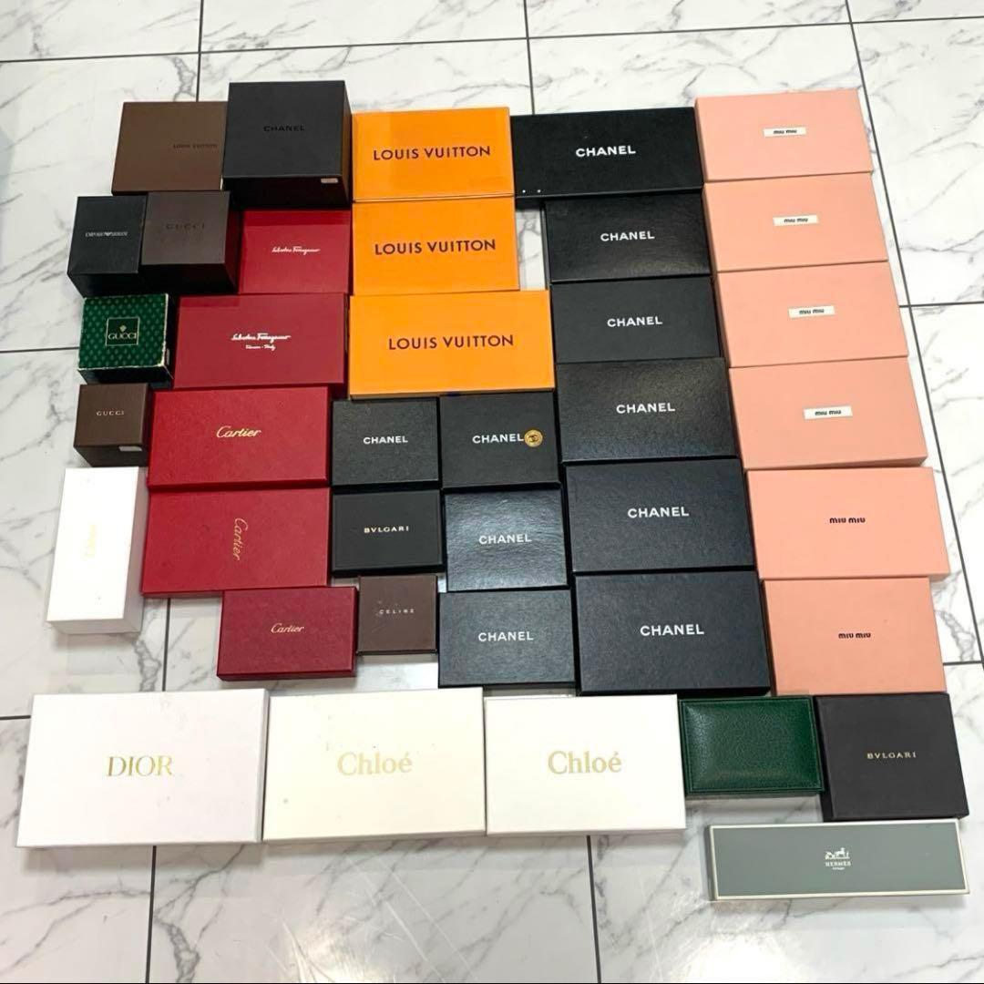 CHANEL LOUIS VUITTON miu miuなど　空箱まとめ売り