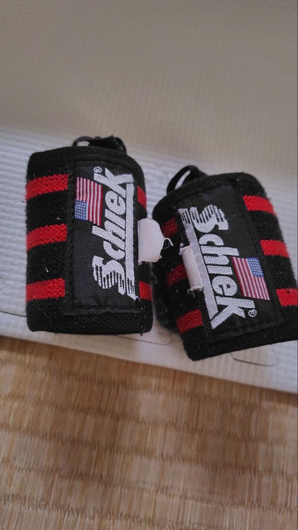 Schiek ウエイトトレーニング リストラップ