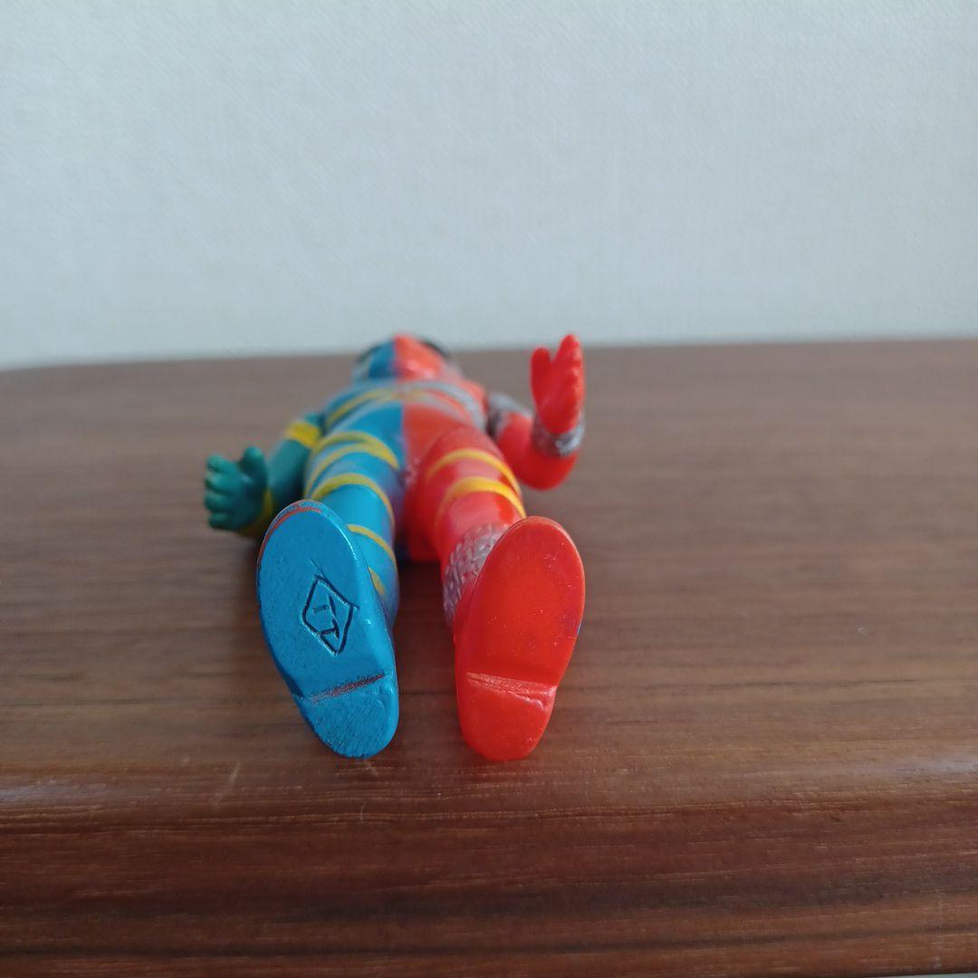 当時物タカトク製「人造人間キカイダー」希少な黒目ソフビフィギュア