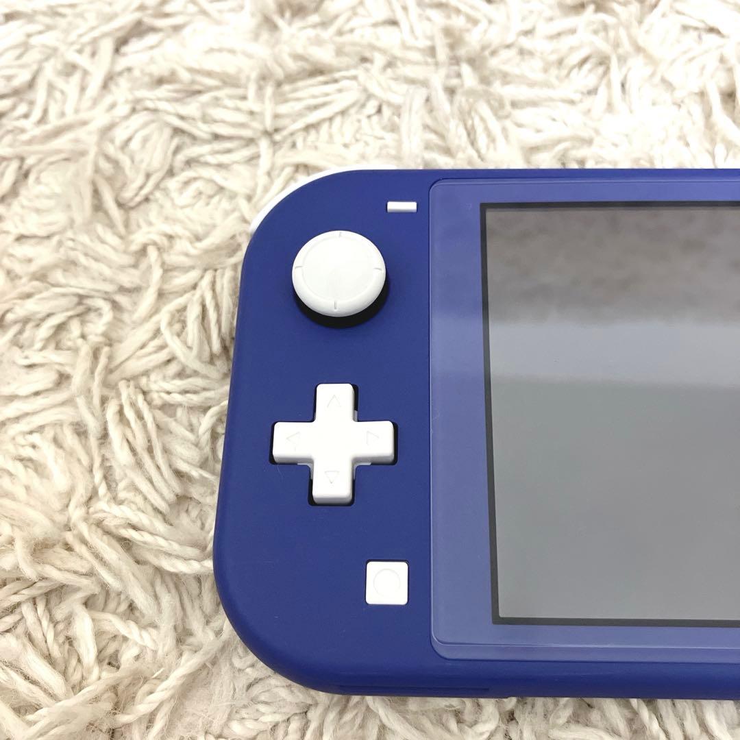 【美品】Nintendo Switch Lite ブルー 充電器付き